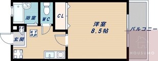 メゾンドユウB棟の物件間取画像